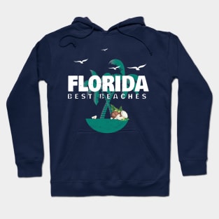 Florida Best Beaches Best Tshirt for summer Vacation Hoodie